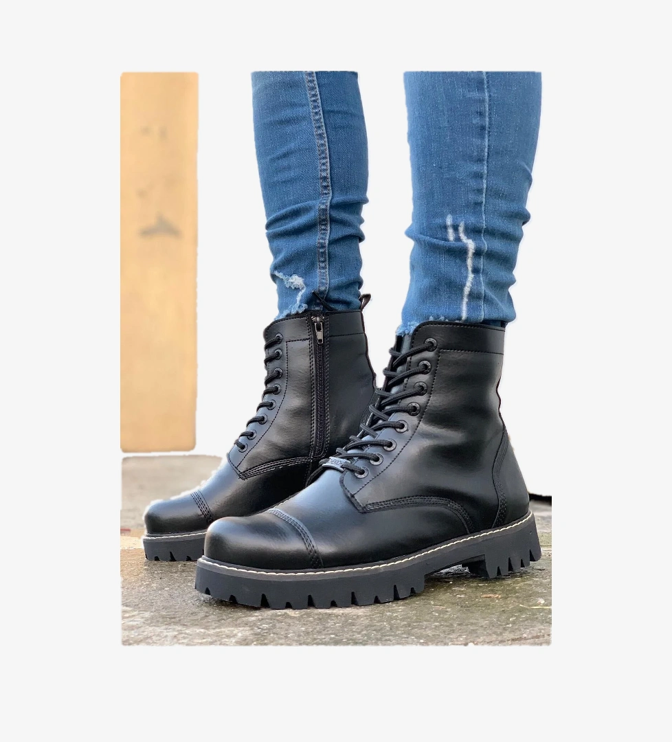 CH009 FST Military Erkek Bot SIYAH