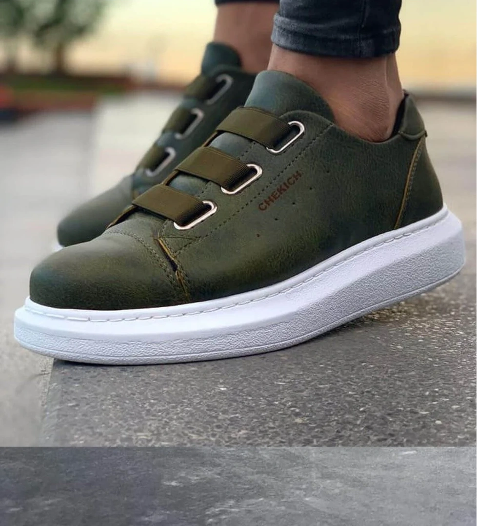 CH253 CBT Mirror Non Erkek Ayakkabı HAKI