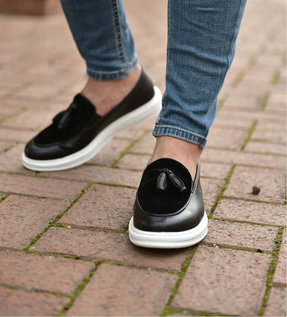 Chekich CH002 CBT Loafer Pelle Erkek Ayakkabı SIYAH model görseli