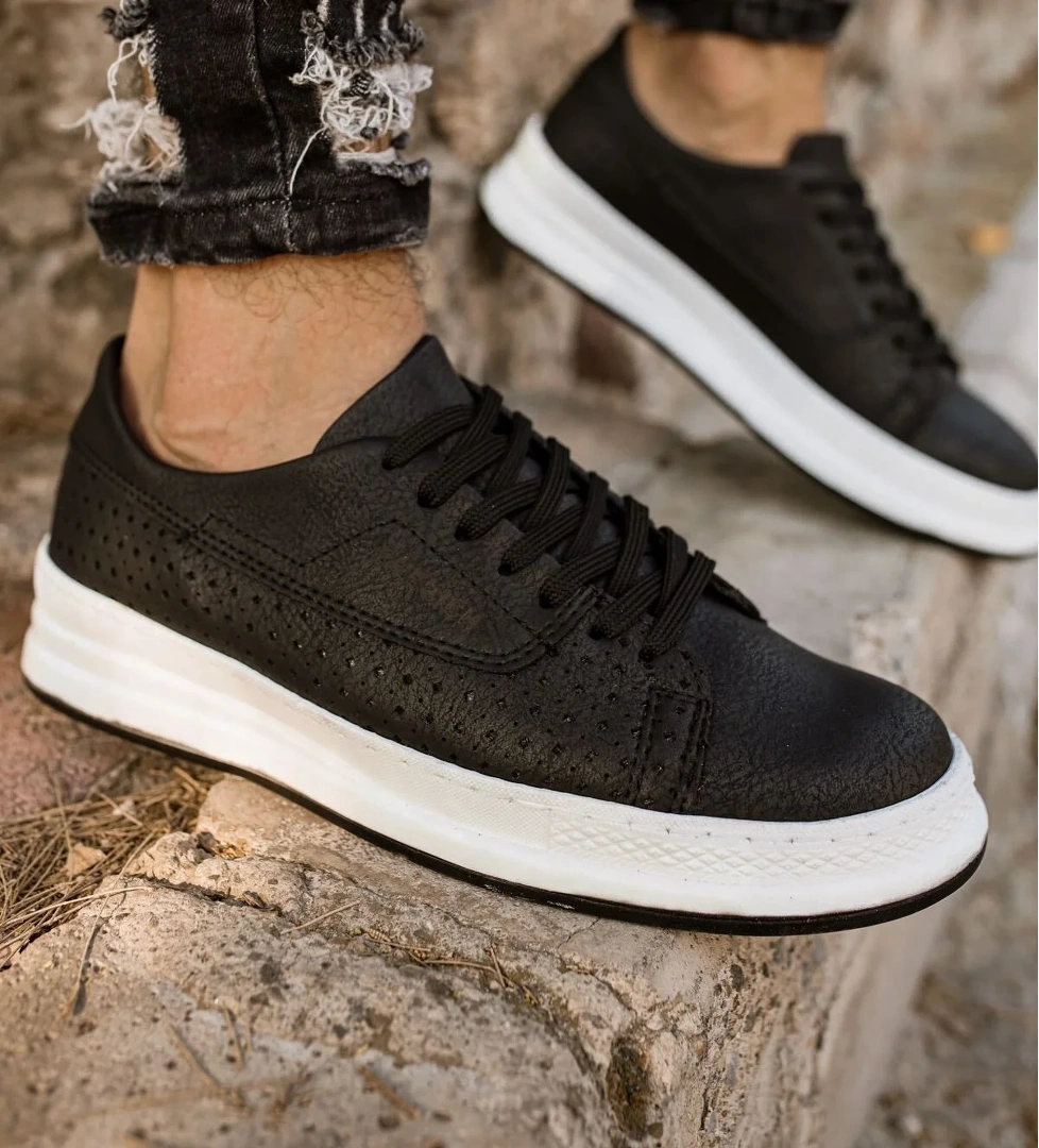 CH043 CST Cowien Erkek Ayakkabi SIYAH