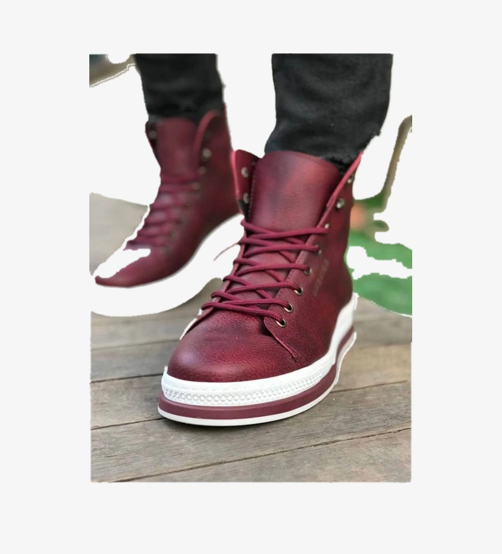 Chekich CH055 CBT Between Erkek Bot BORDO model görseli