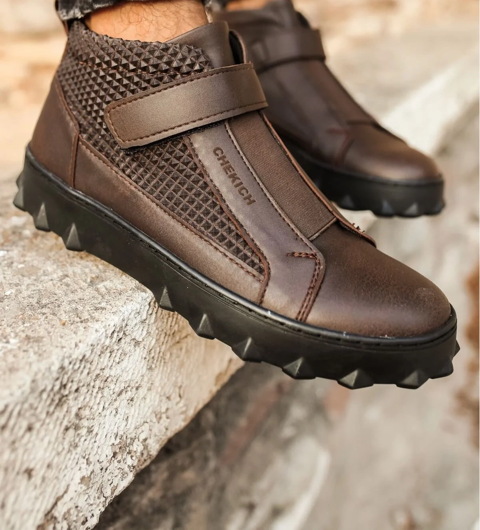 Chekich CH103 CST Pyramid Long Erkek Bot KAHVE model görseli