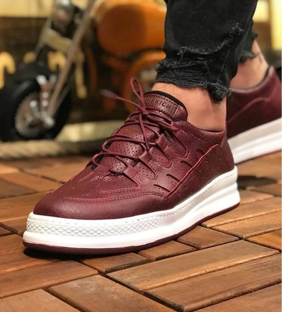Chekich CH040 CBT C-Rey Erkek Ayakkabı BORDO model görseli