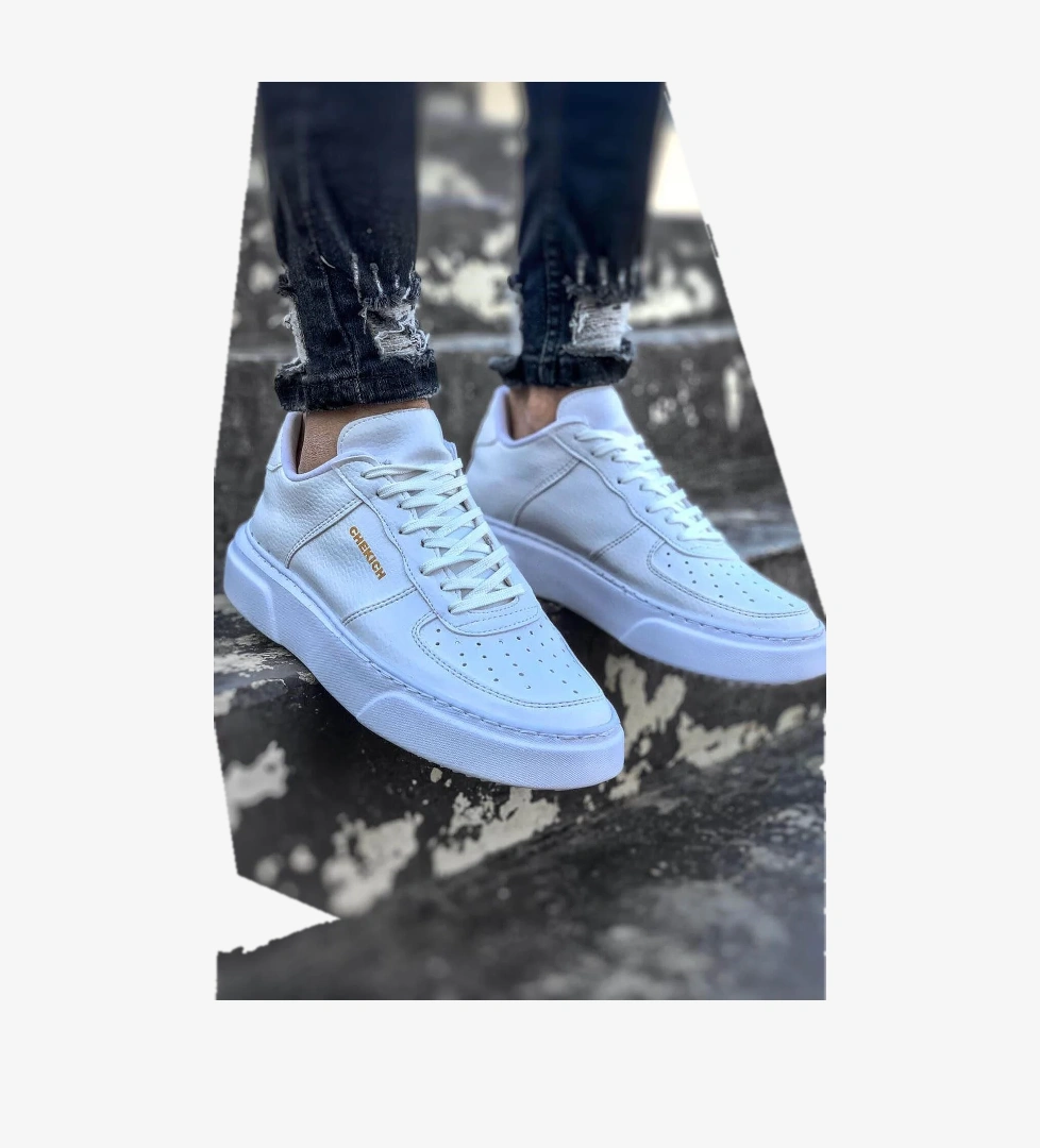 CH087 CBT Kenton Erkek Ayakkabı BEYAZ / BEYAZ