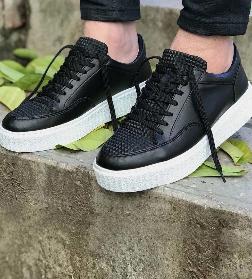 Chekich CH017 FBT Pyramid Erkek Ayakkabı SIYAH model görseli