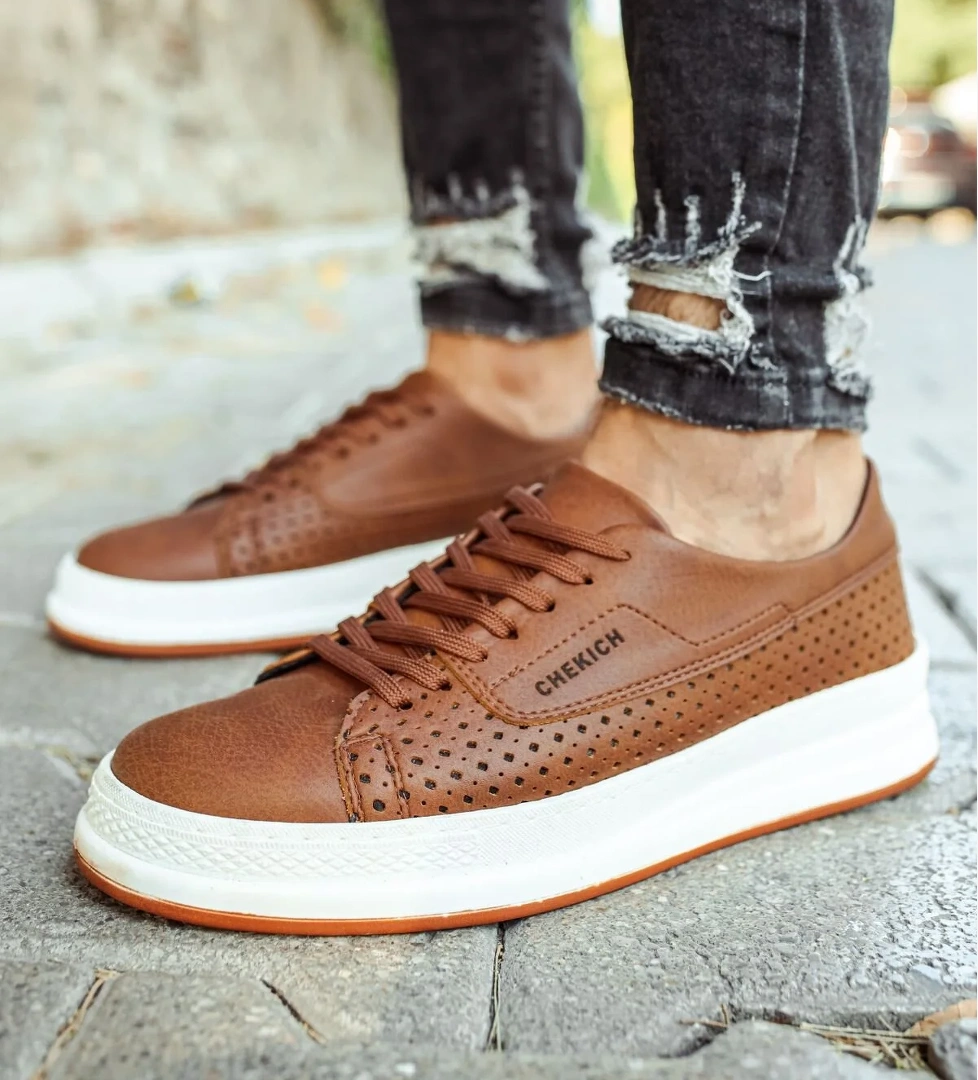 CH043 CBT Cowien Erkek Ayakkabi TABA