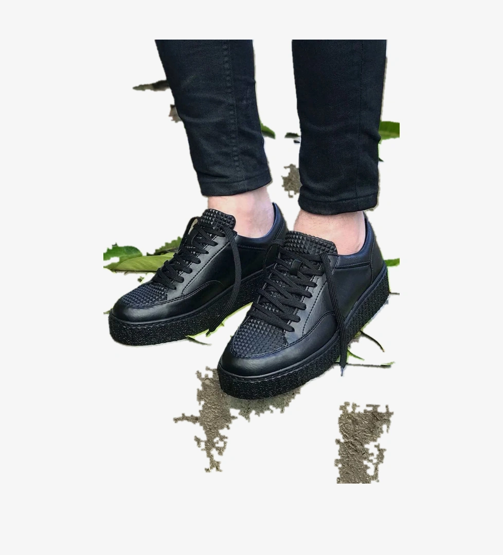 Chekich CH017 FST Pyramid Erkek Ayakkabı SIYAH model görseli