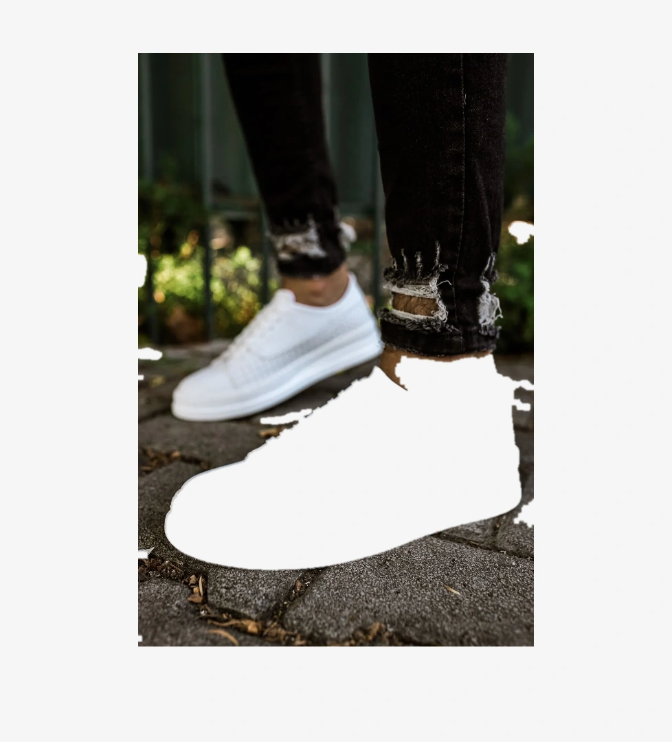 CH043 CBT Cowien Erkek Ayakkabi BEYAZ