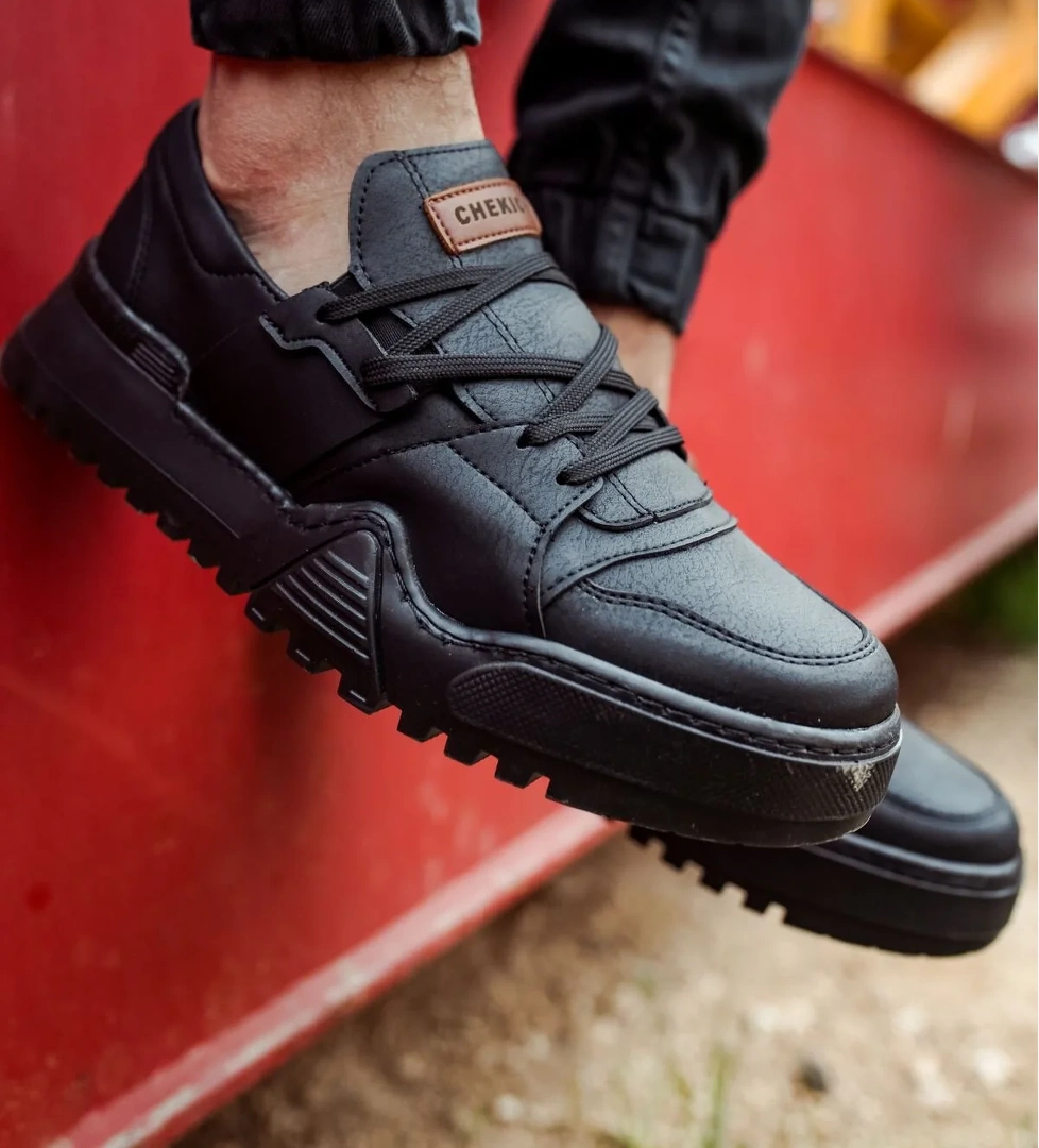 CH067 GST Warrem Erkek Ayakkabı SIYAH/SIYAH