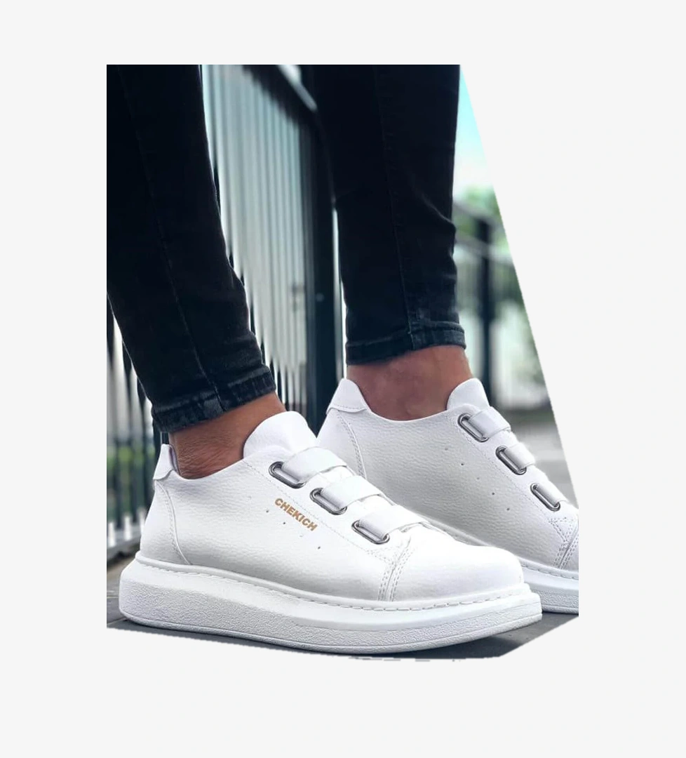 Chekich CH253 CBT Mirror Non Erkek Ayakkabı BEYAZ model görseli