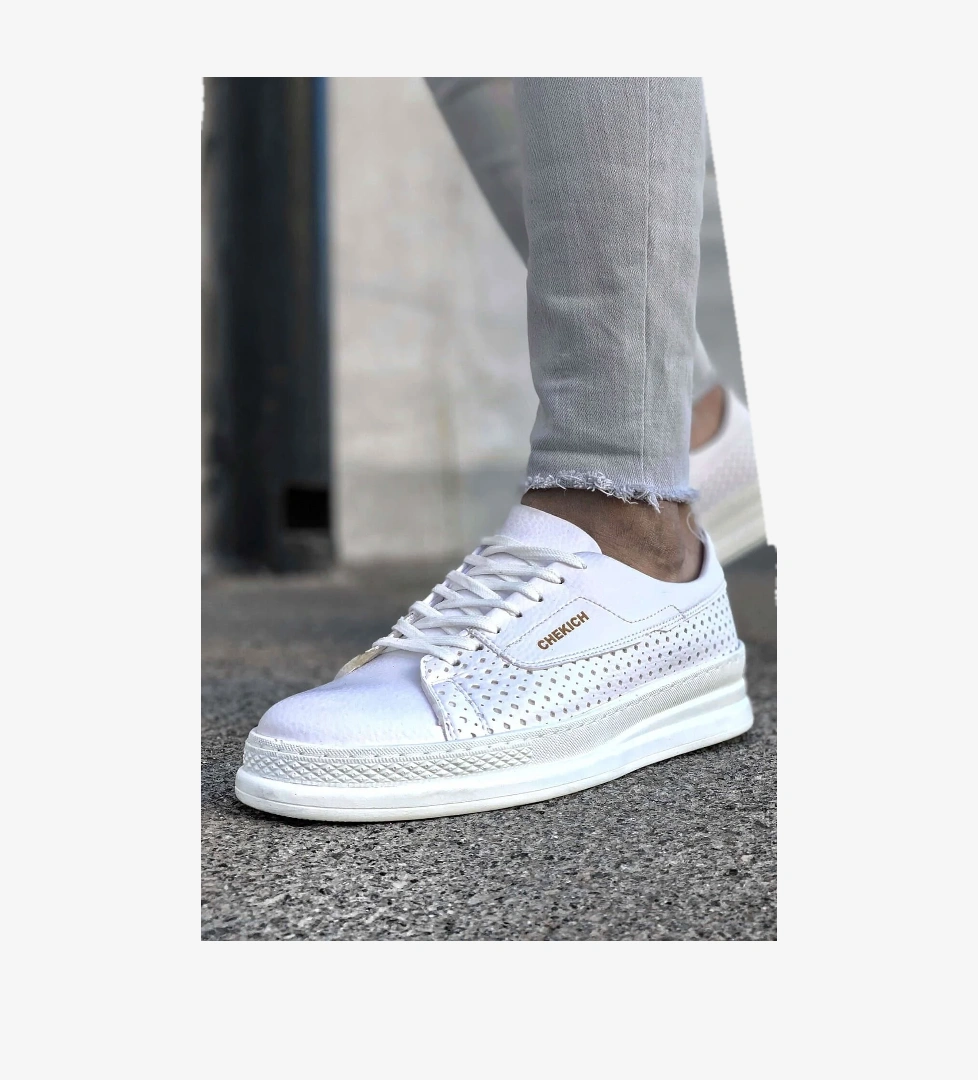 Chekich CH043 CBT Cowien Erkek Ayakkabi BEYAZ model görseli