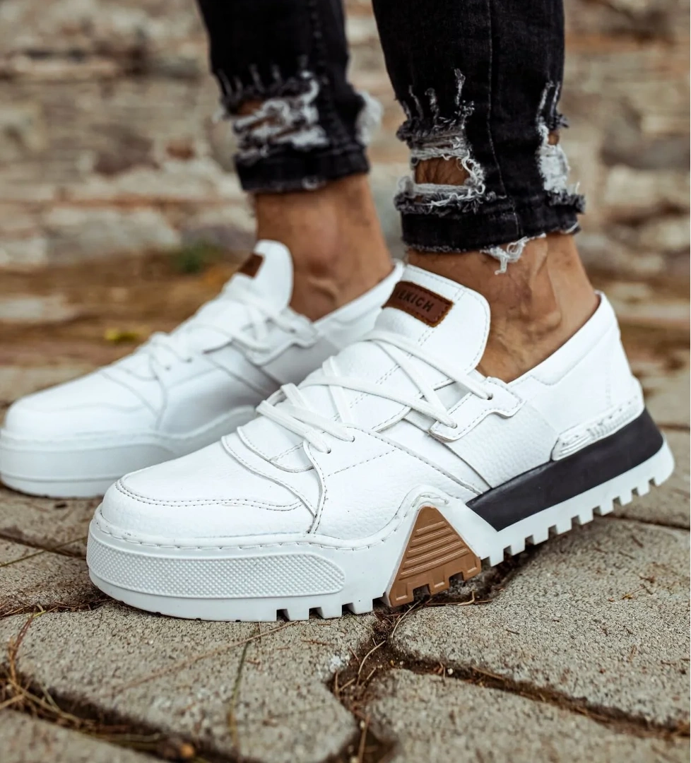 Chekich CH067 GBT Warrem Erkek Ayakkabı BEYAZ / BEYAZ model görseli