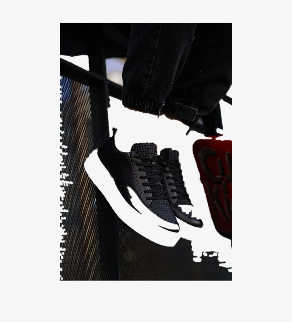 CH017 FBT Pyramid Erkek Ayakkabı SIYAH