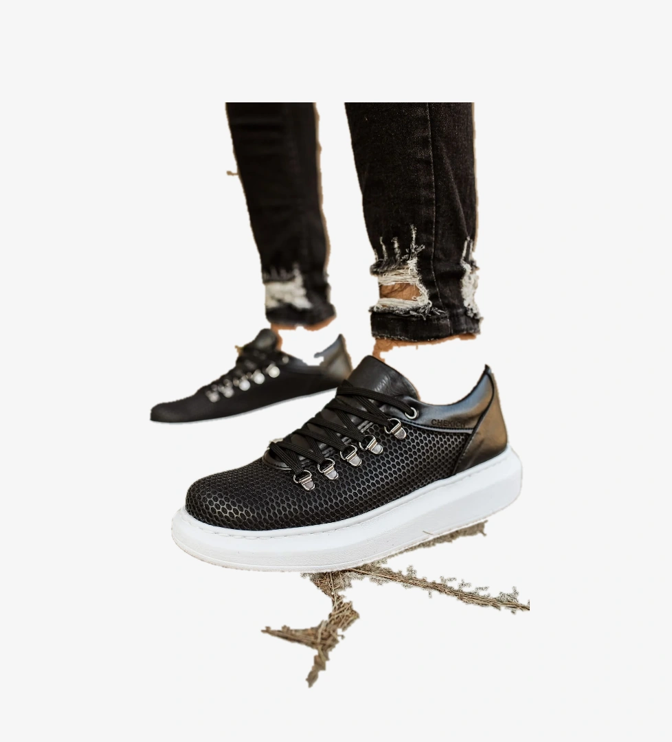 Chekich CH021 CBT Favo Erkek Ayakkabı SIYAH model görseli