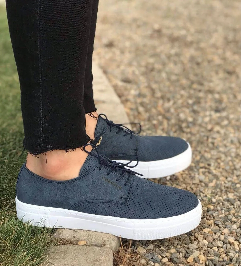 CH061 CBT Rex Erkek Ayakkabı LACIVERT - Görsel 1