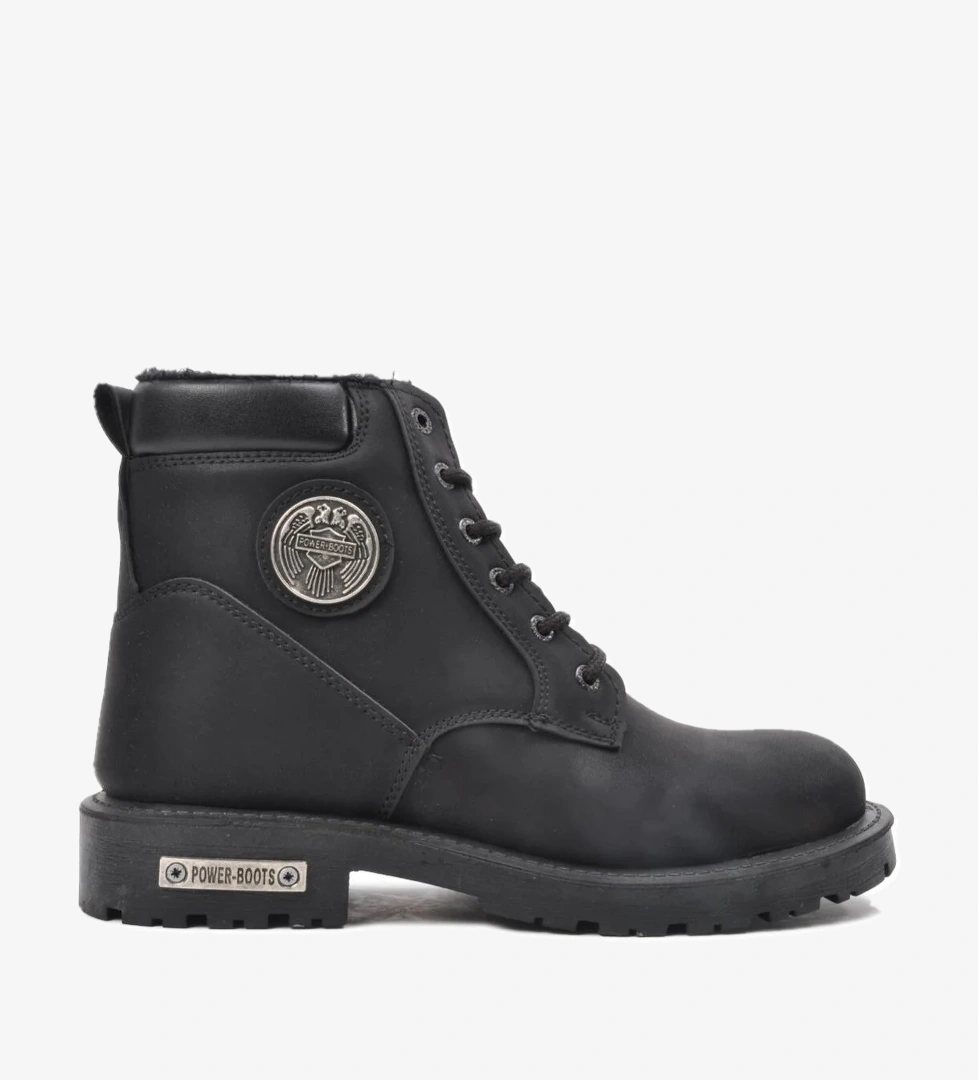 Forza 528 Siyah Fermuarlı İçi Kürklü Erkek Bot model görseli