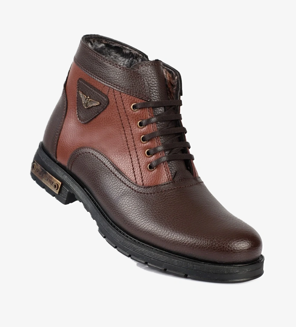 504 Soğuk Geçirmez Kürklü Erkek Bot