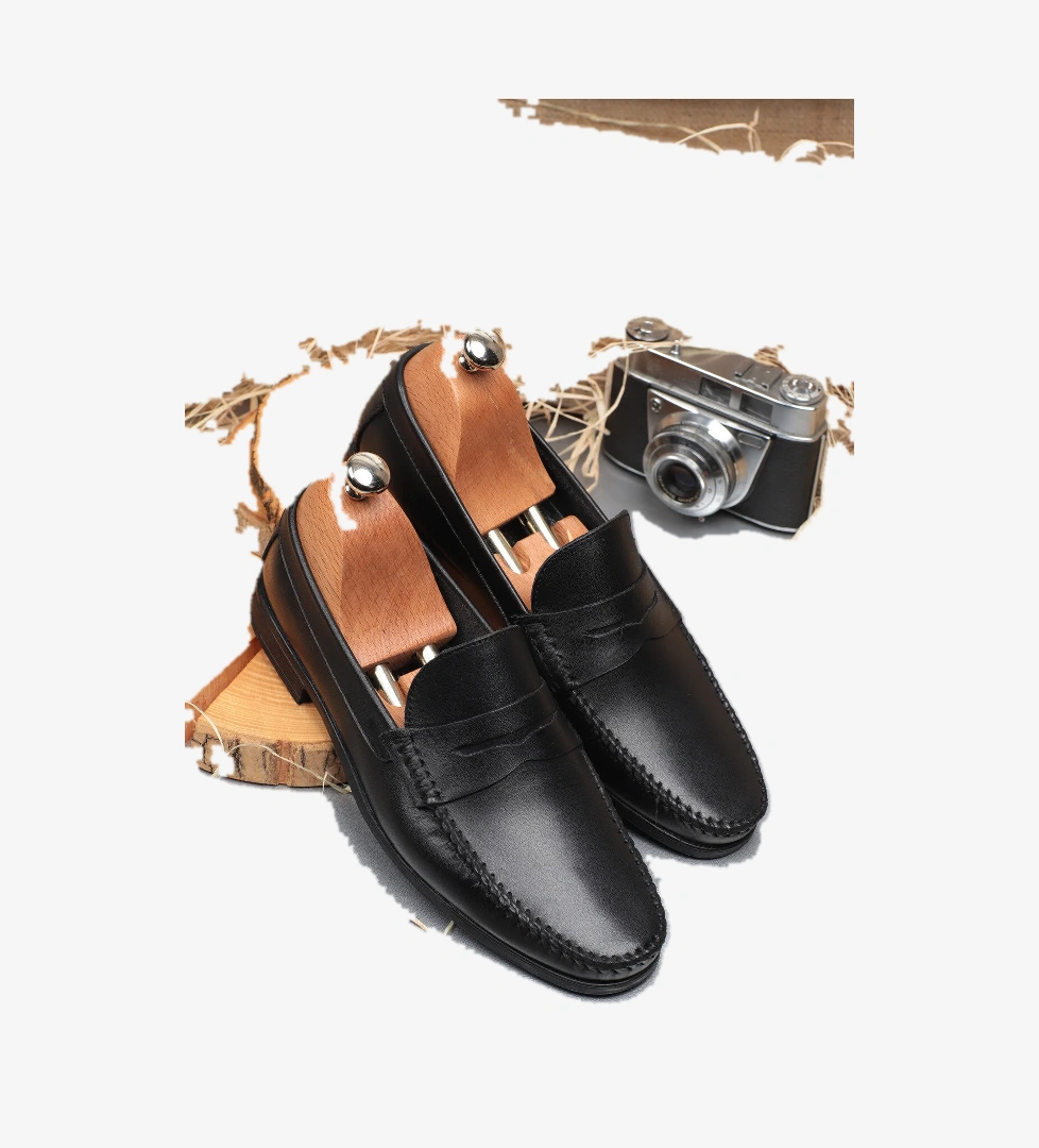 D10180 Günlük Klasik Hakiki Deri Erkek Ayakkabı