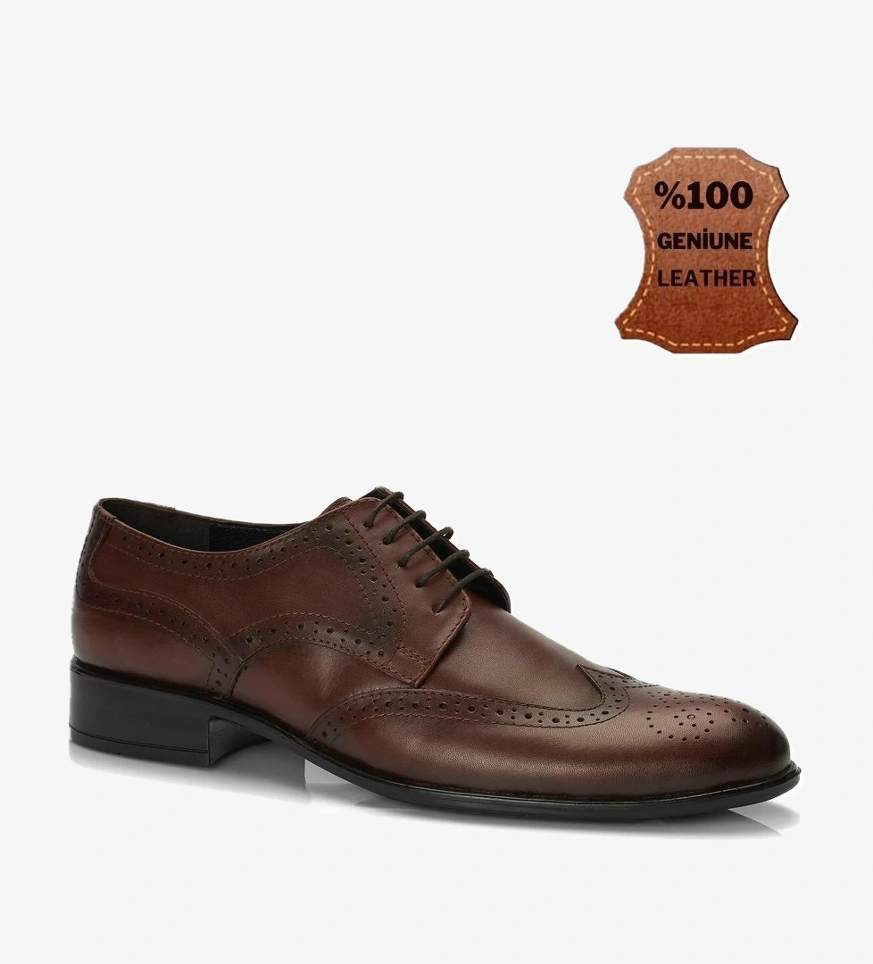 H046 Hakiki Deri Klasik Erkek Ayakkabı