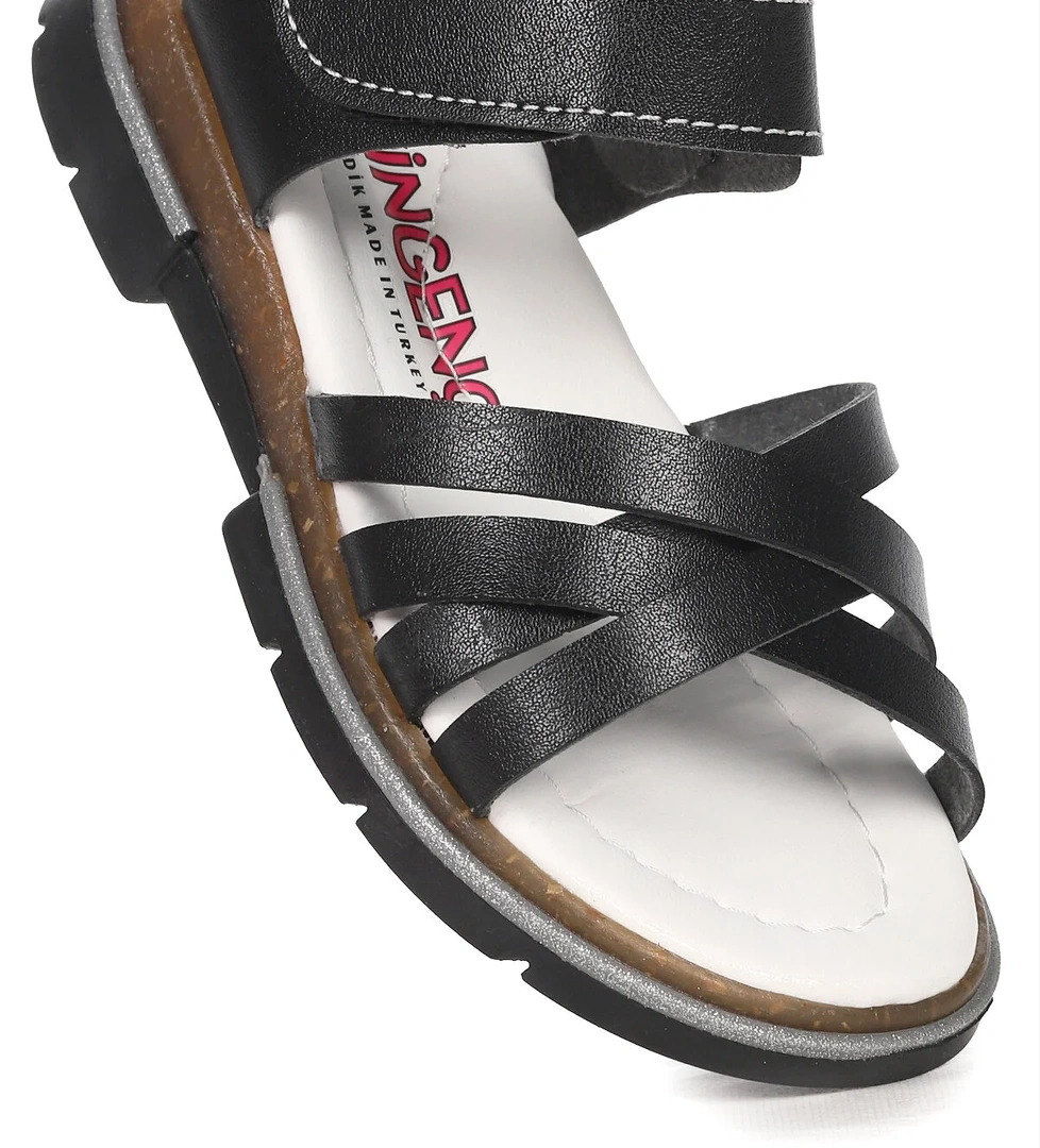 Kız Çocuk Sandalet Şb 2469-78 Siyah