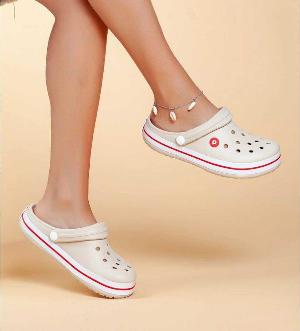 Daxtors D0079 Günlük Unisex Terlik_Bej