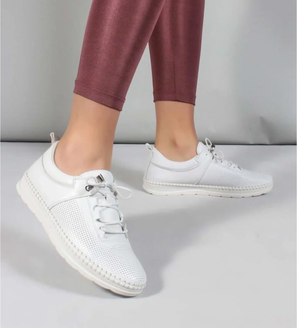 Hakiki Deri Kadın Casual Ayakkabı 934ZA105LZR - Görsel 1