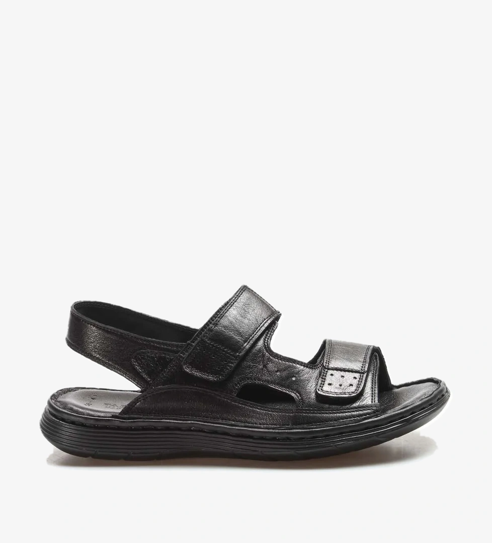 Fast Step Hakiki Deri Erkek Klasik Sandalet 018MAG-208-71 model görseli