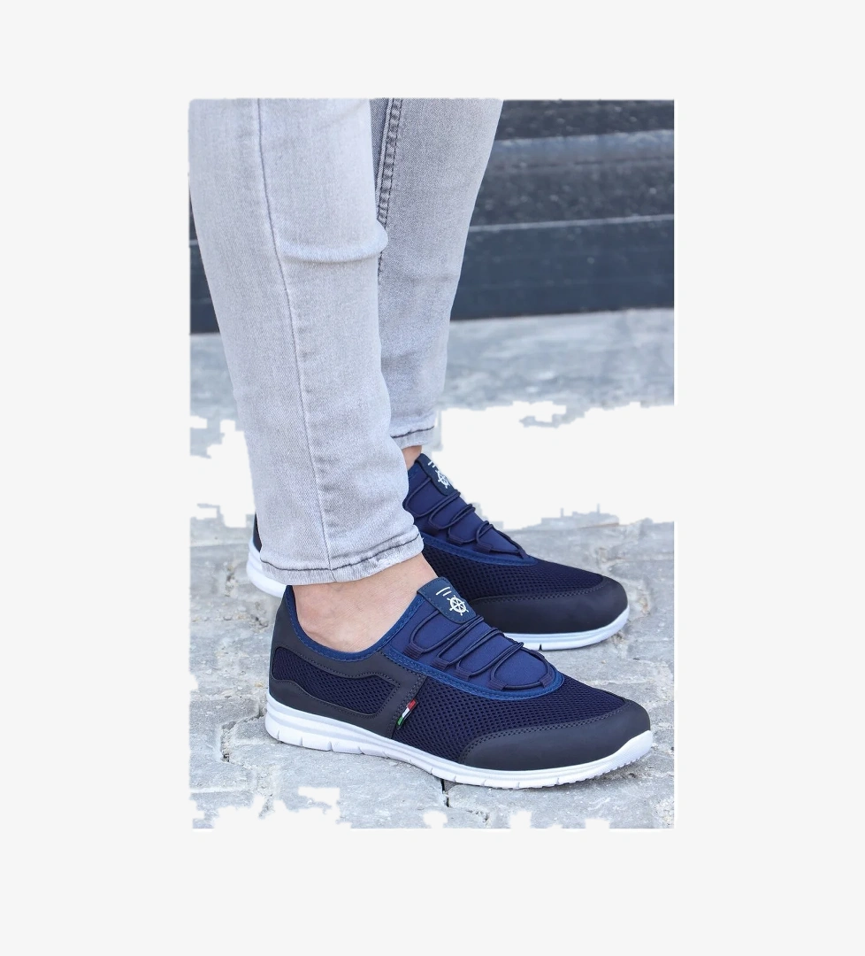 4359 Comfort Taban Bağcıksız Anorak Erkek Spor Ayakkabı - Görsel 1