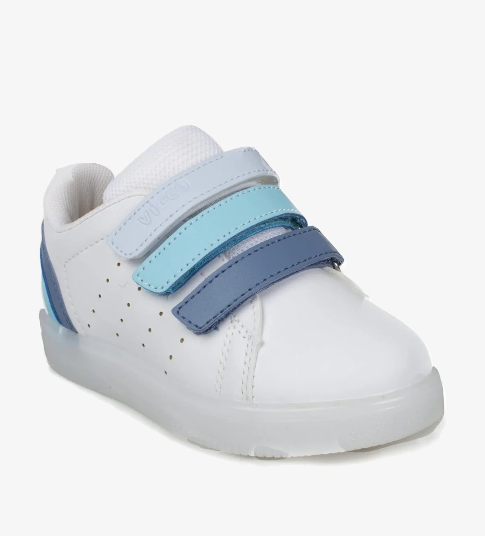 Vi̇cco 220.B21Y212 Sun Bebe Işıklı Beyaz Kız Çocuk Ayakkabı