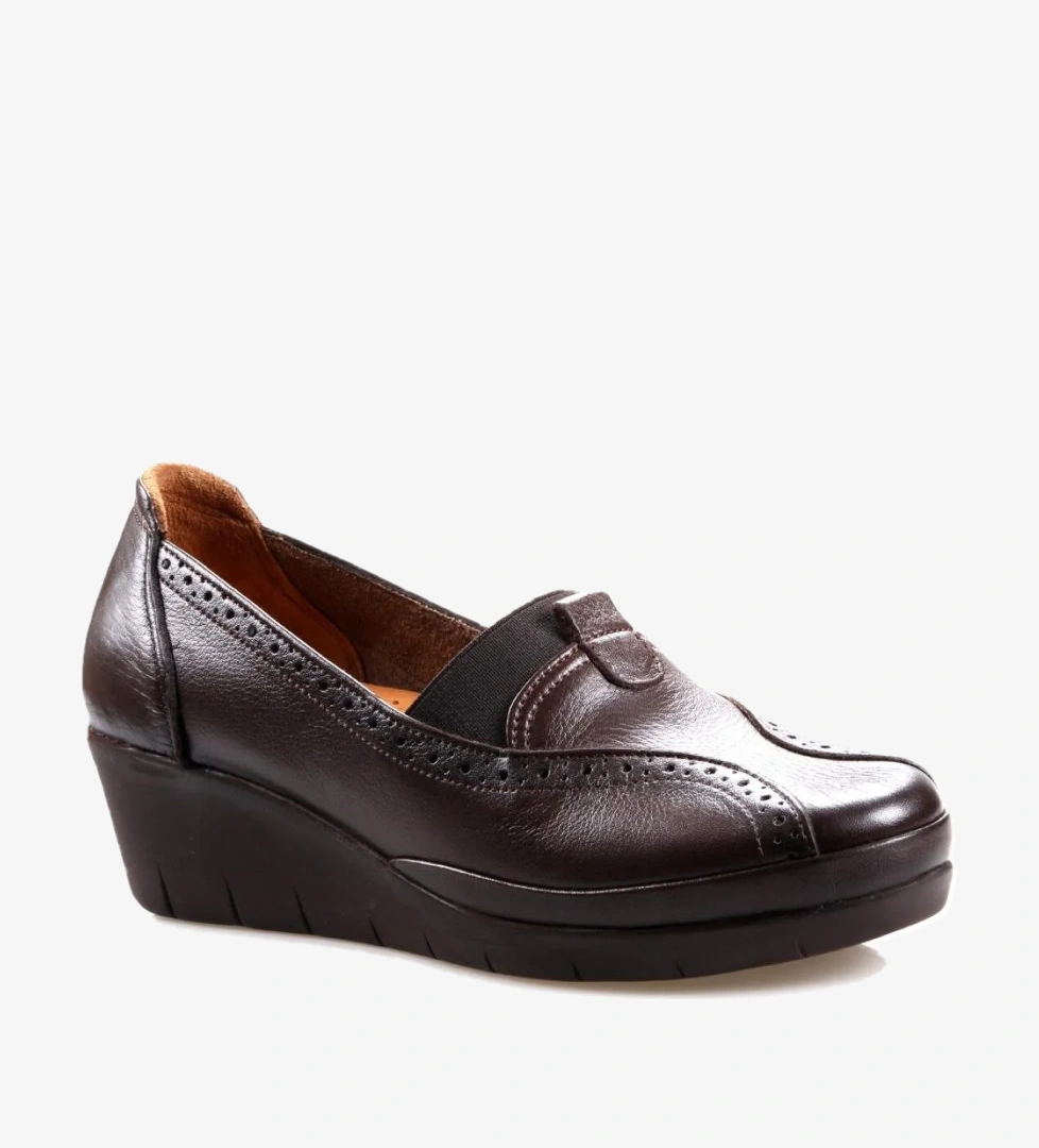 Scavi̇a Scavia Ortapedik Comfort Kahve Deri Bayan Ayakkabı model görseli