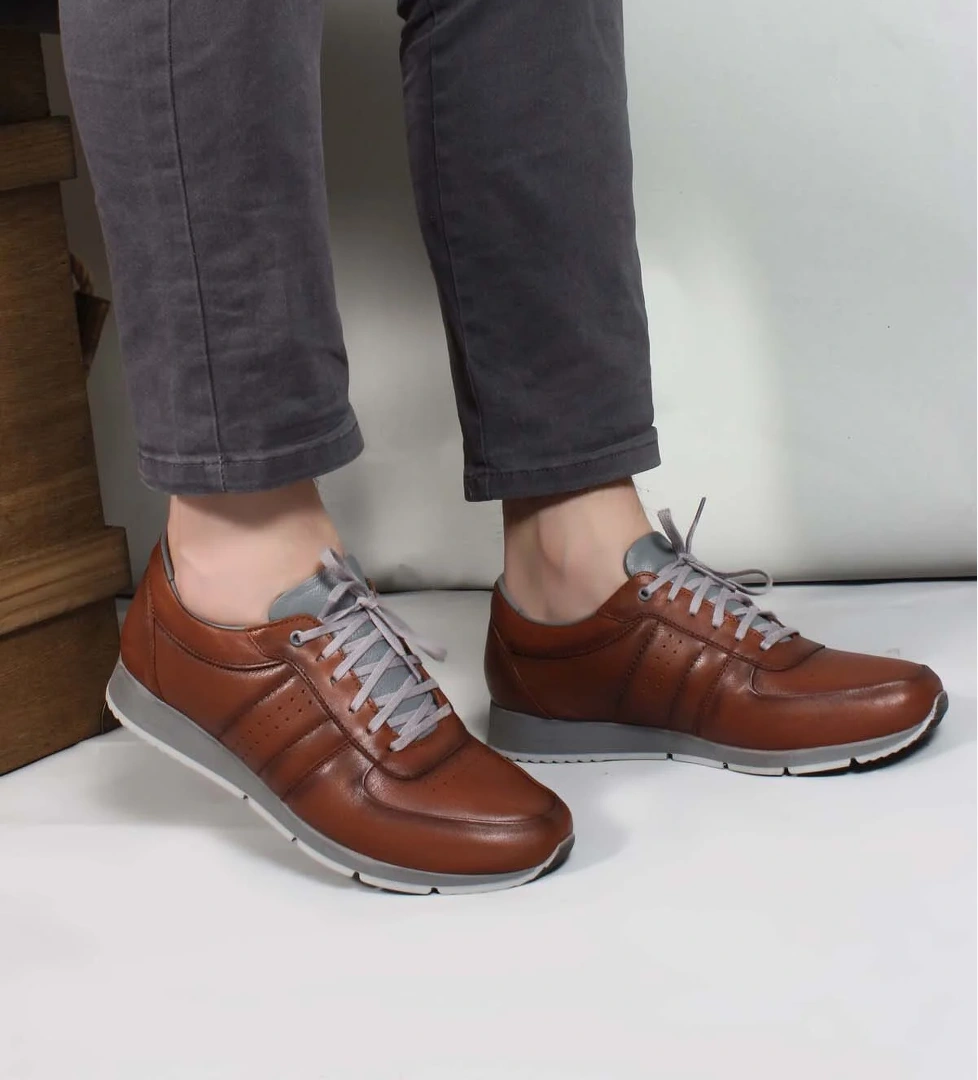 Hakiki Deri Erkek Spor Ayakkabı 951MA555