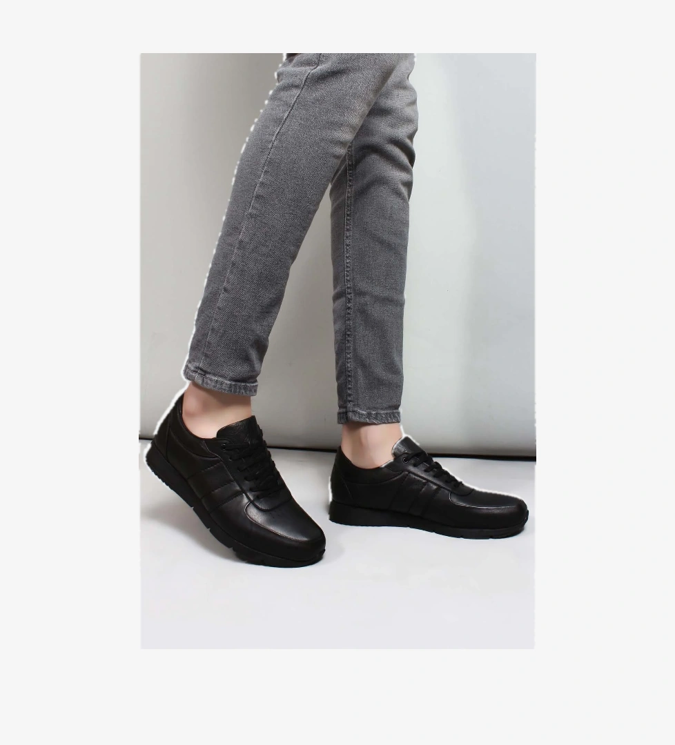 Hakiki Deri Erkek Spor Ayakkabı 951MA555