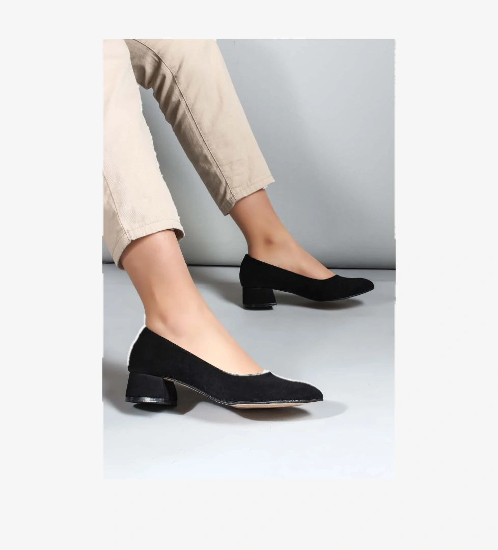 Kadın Kısa Topuklu Ayakkabı 961ZA558