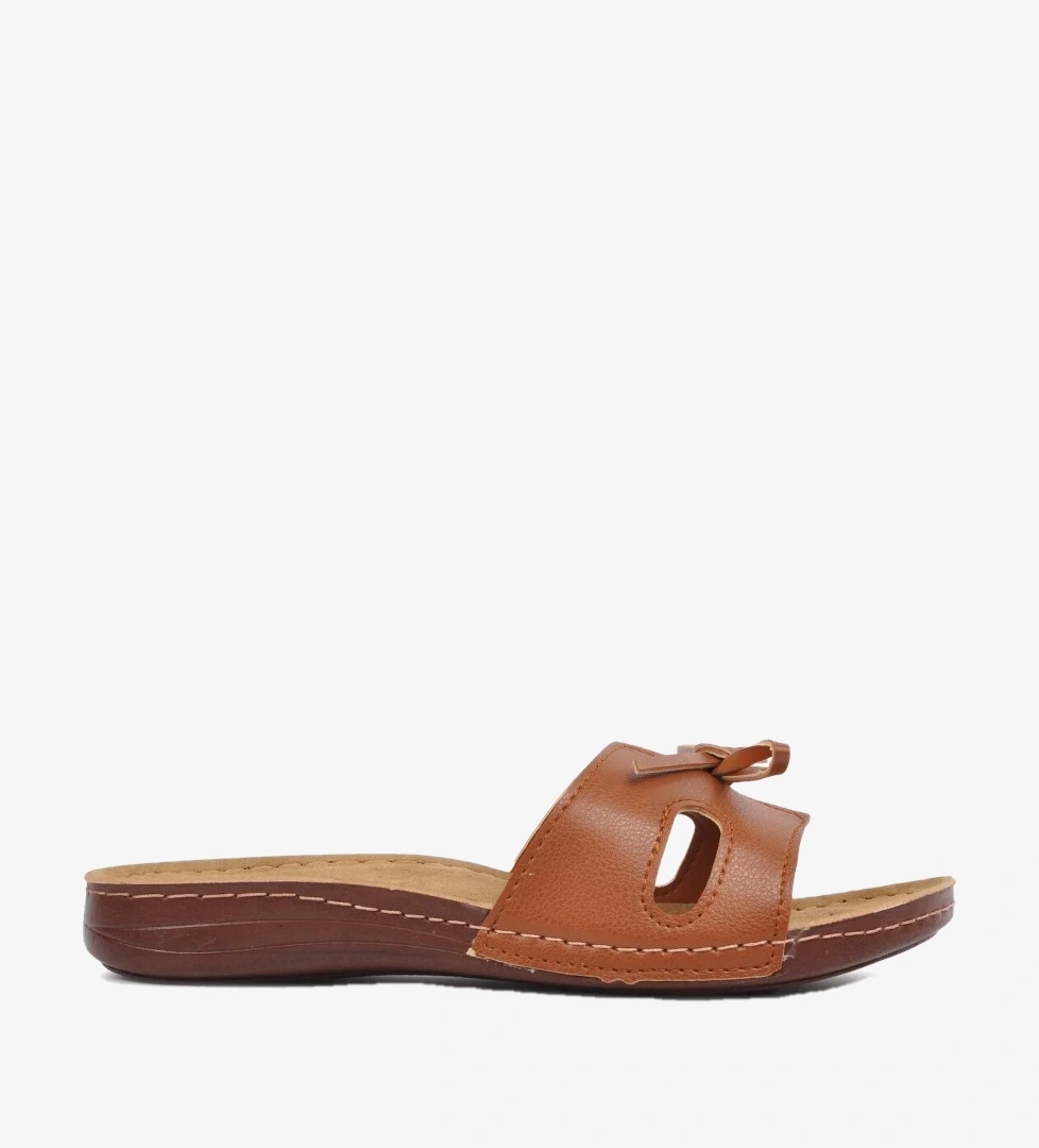 Ayakmod 11-367 Taba Comfort Kadın Terlik