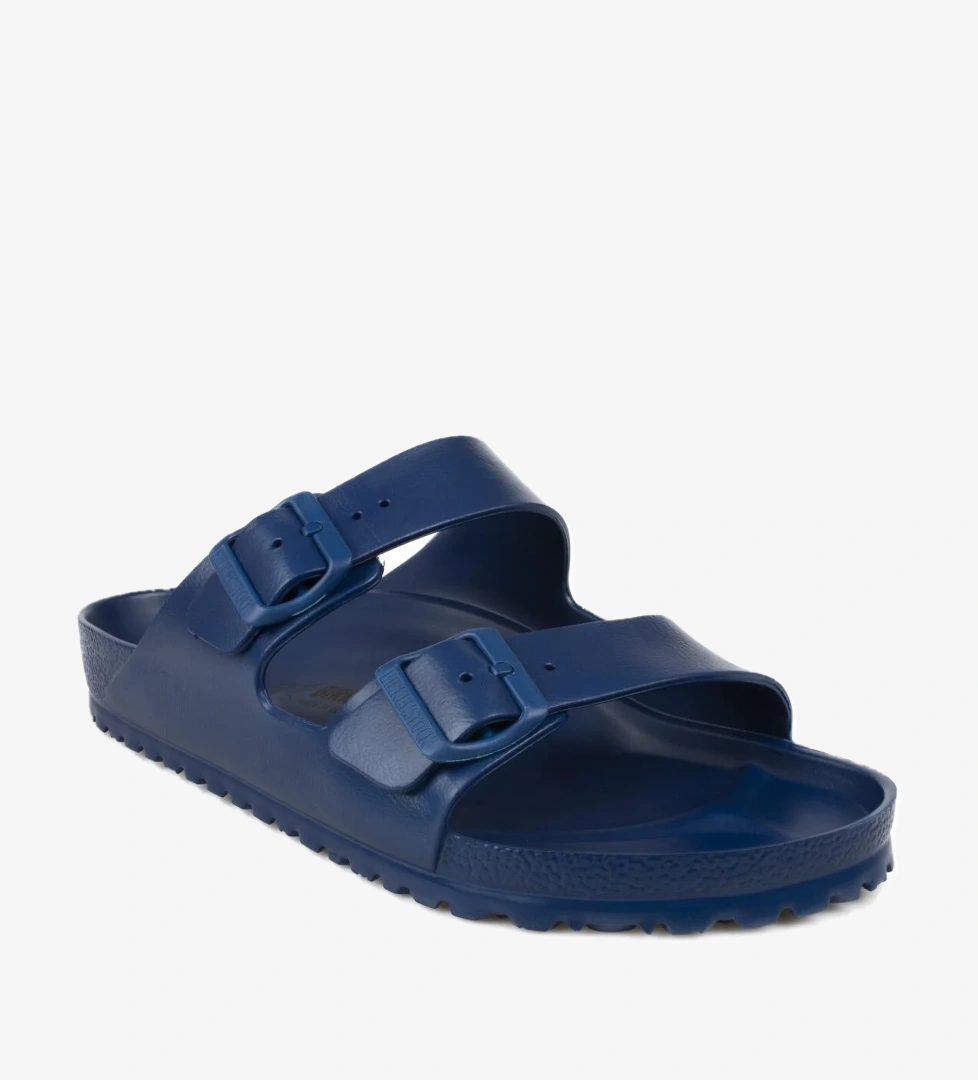 Arizona Eva Lacivert Çift Toka Erkek Terlik - Görsel 1