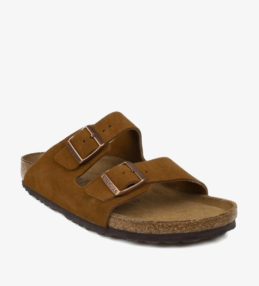 Arizona Bs Soft Foothed Hardal Çift Toka Erkek Terlik - Görsel 1