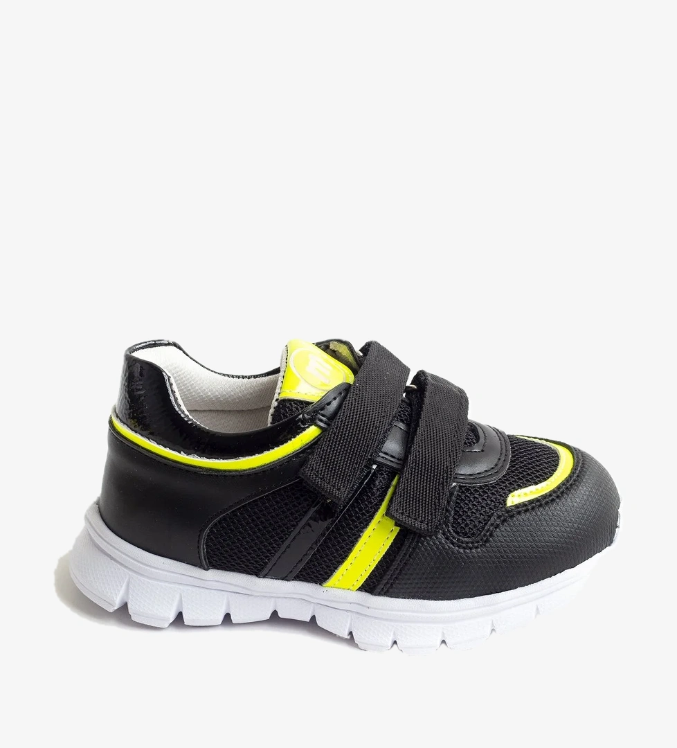 Mnpc Erkek Çocuk Siyah Ortopedik Destekli Çocuk Spor Ayakkabı model görseli