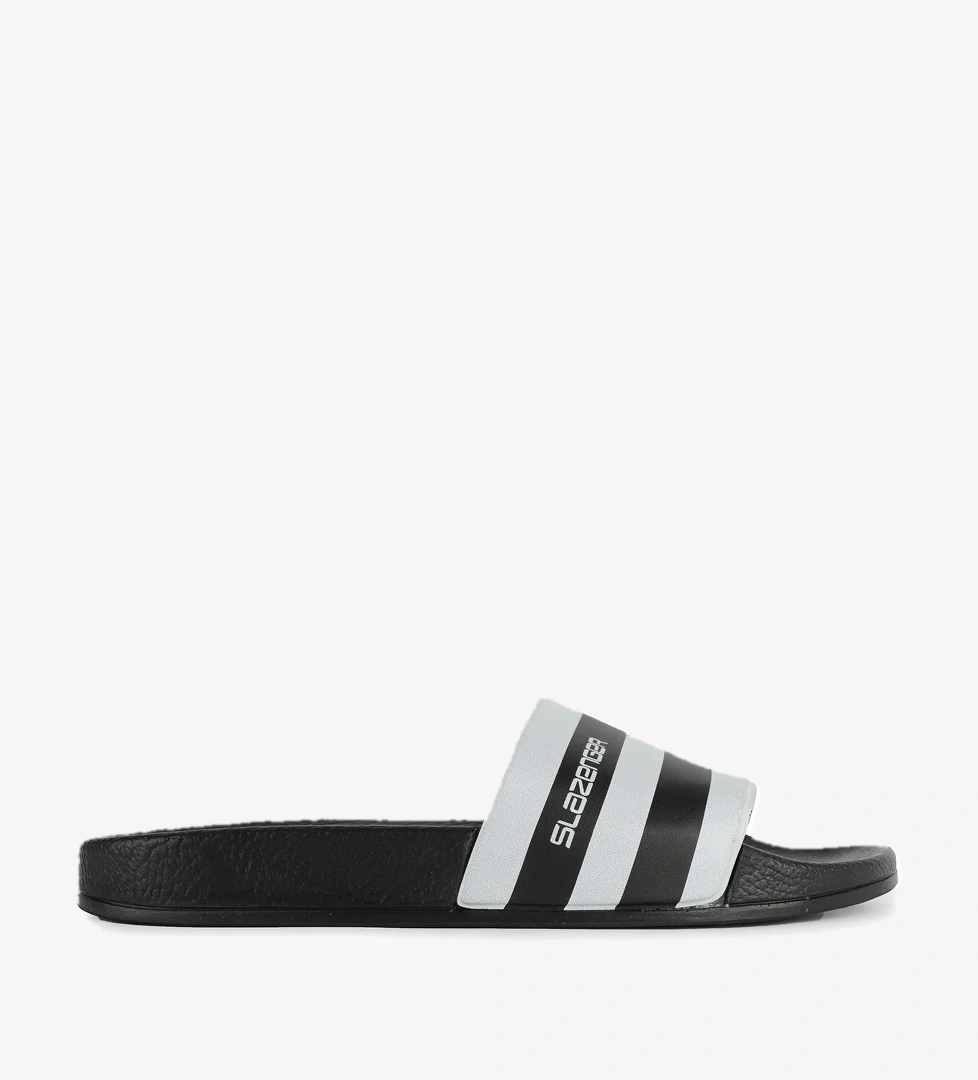 FABRI Kadın Terlik Siyah / Beyaz