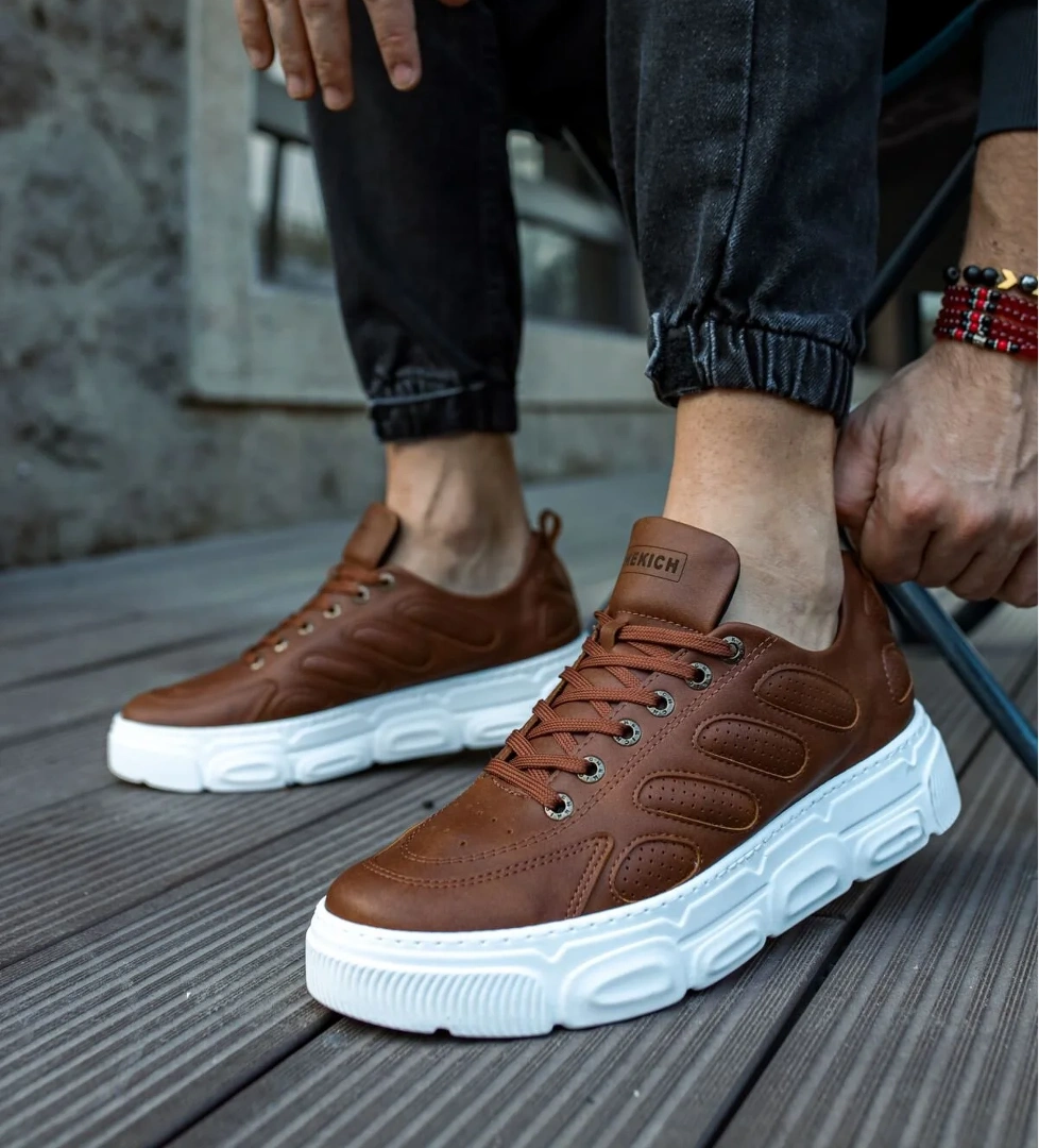 Chekich CH105 CBT Cronus Erkek Ayakkabı TABA model görseli