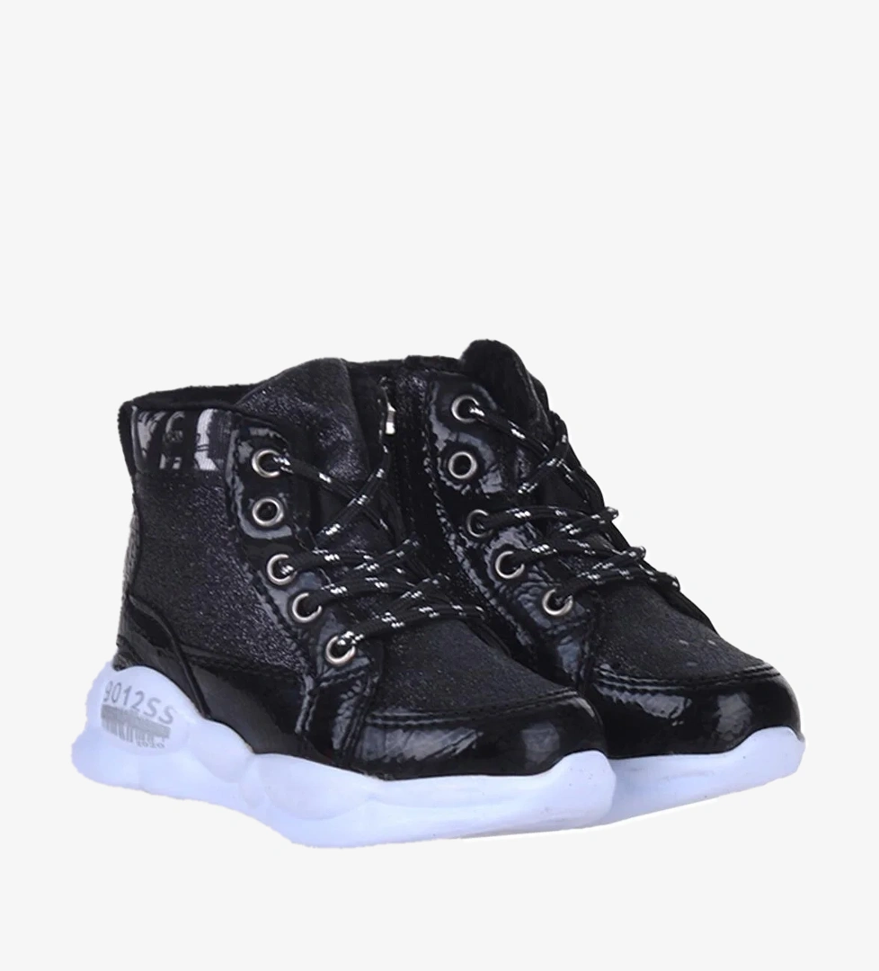 Twi̇ngo Twingo 7505 Siyah Termal Kürklü Kız Çocuk Bebe Bot Ayakkabı model görseli