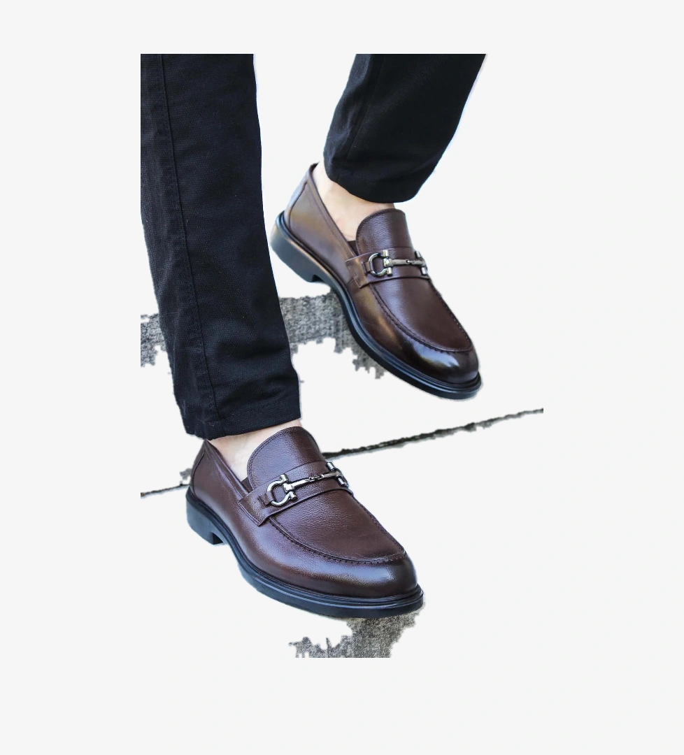 Hakiki Deri Erkek Klasik Ayakkabı 630MA309 - Görsel 1