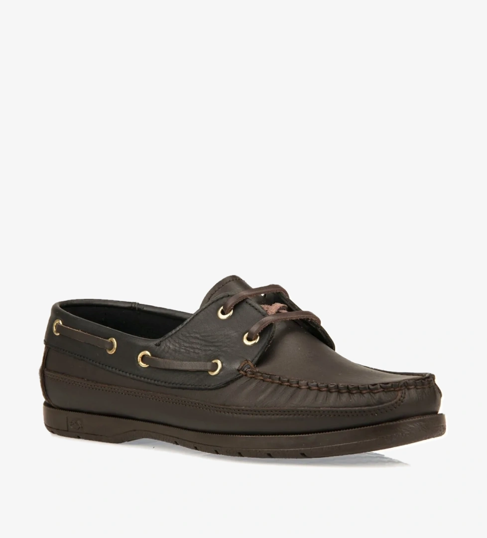 Hakiki Deri Erkek Günlük Ayakkabı 141423Z29 Kahve-Siyah