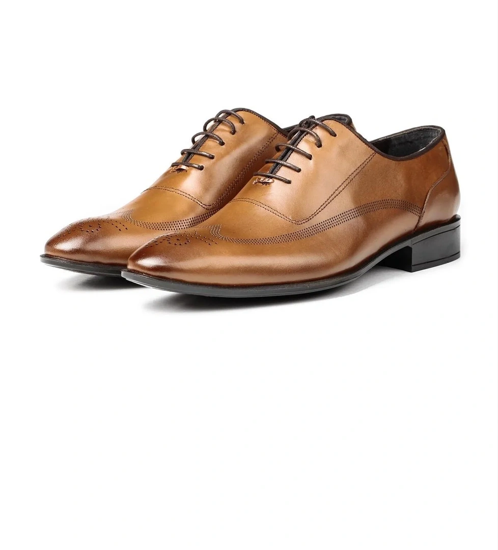 Stylish Hakiki Deri Erkek Klasik Ayakkabı, Oxford Klasik Ayakkabı