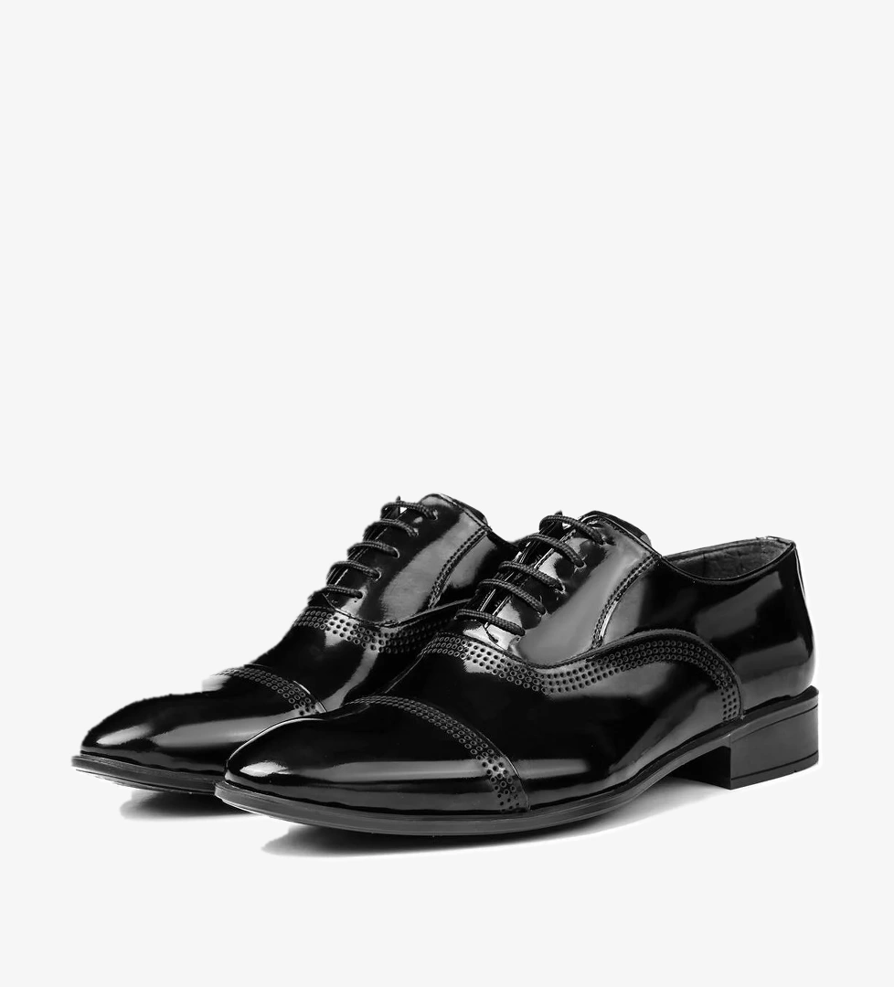 Serious Hakiki Deri Erkek Klasik Ayakkabı, Oxford Klasik Ayakkabı - Görsel 1