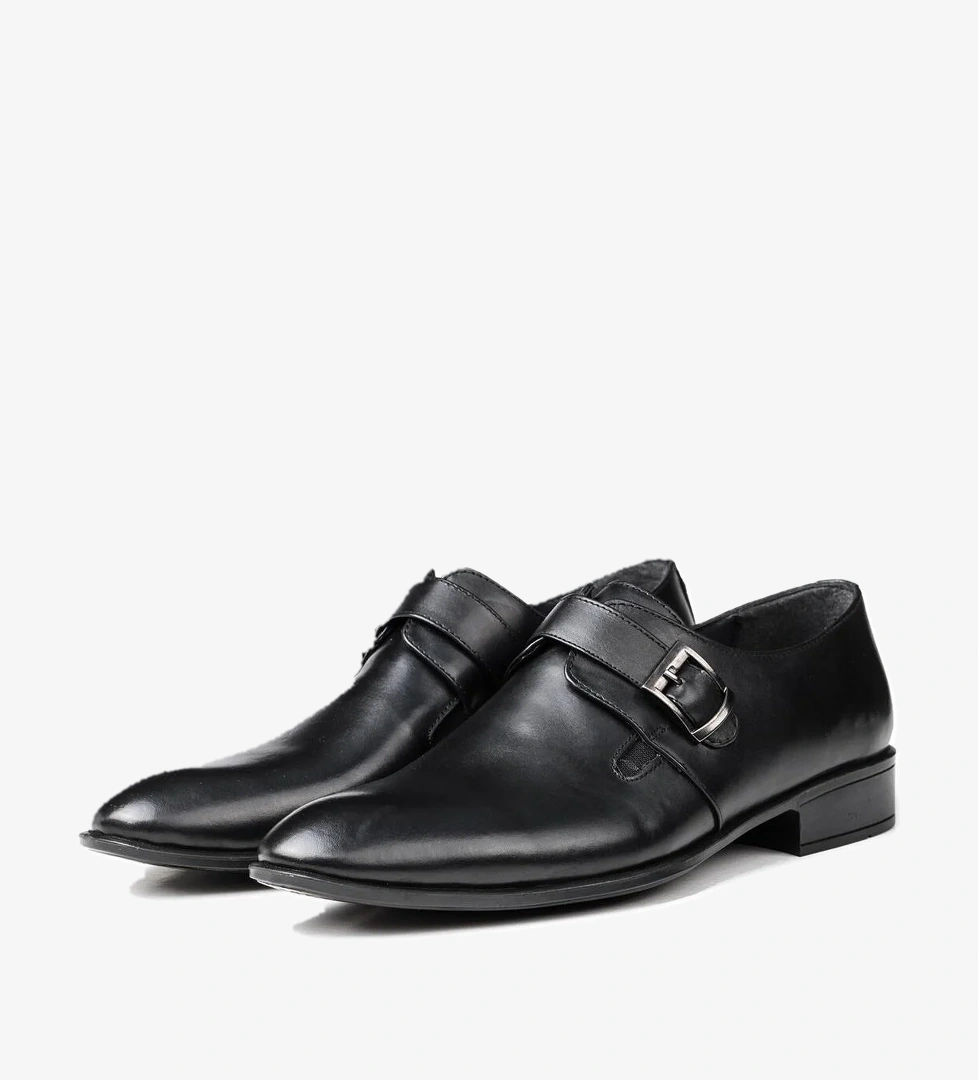 Sharp Hakiki Deri Erkek Klasik Ayakkabı, Loafer Klasik Ayakkabı, Makosen Ayakkabı - Görsel 1