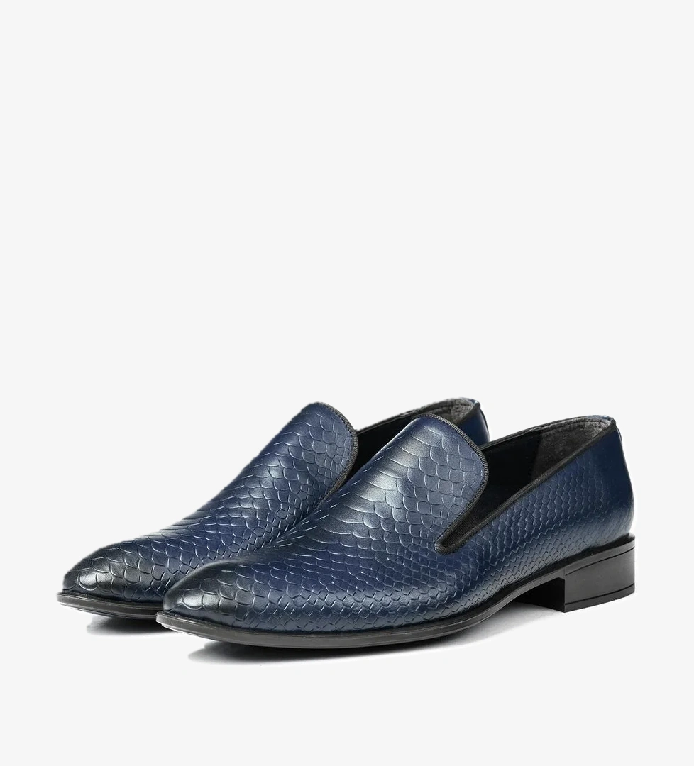 Ducavelli Alligator Hakiki Deri Erkek Klasik Ayakkabı, Loafer Makosen Ayakkabı model görseli