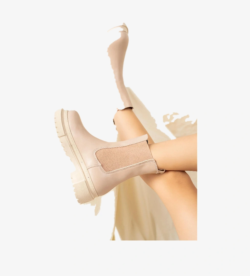 PAMELA Garantili Kadın Kalın Taban Bot