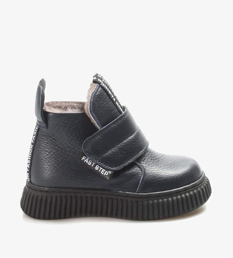 Hakiki Deri Kürklü Unisex Çocuk Klasik Bot 769KXA140 - Görsel 1