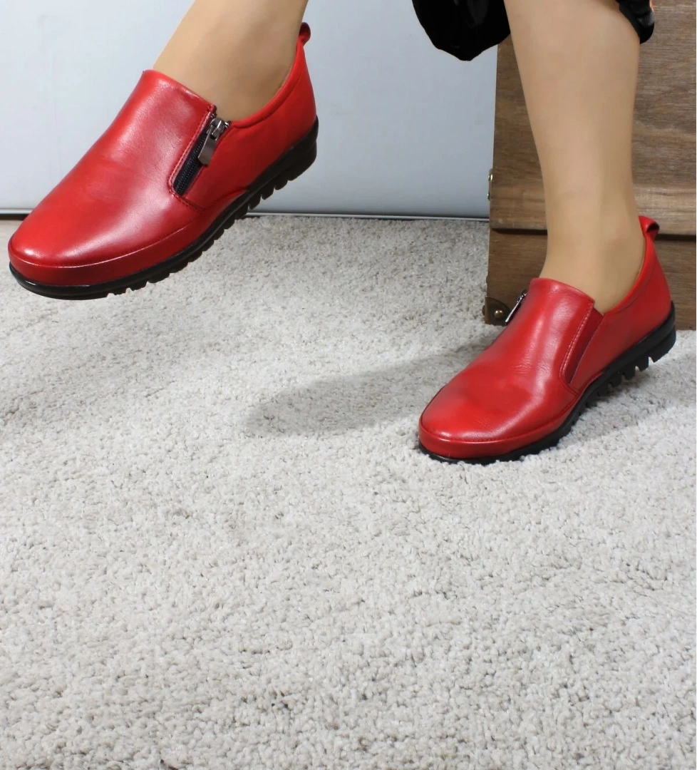 Hakiki Deri Kadın Casual Ayakkabı 881ZA1085