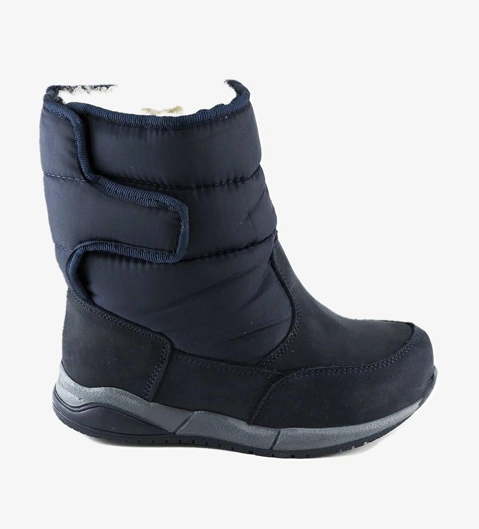 Kız Çocuk Lacivert Deri Ortopedik Destekli Çocuk Bot